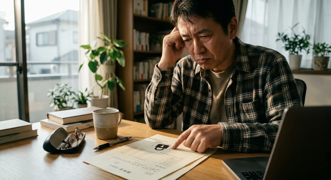 60歳までロックされる書類を前に悩む日本人