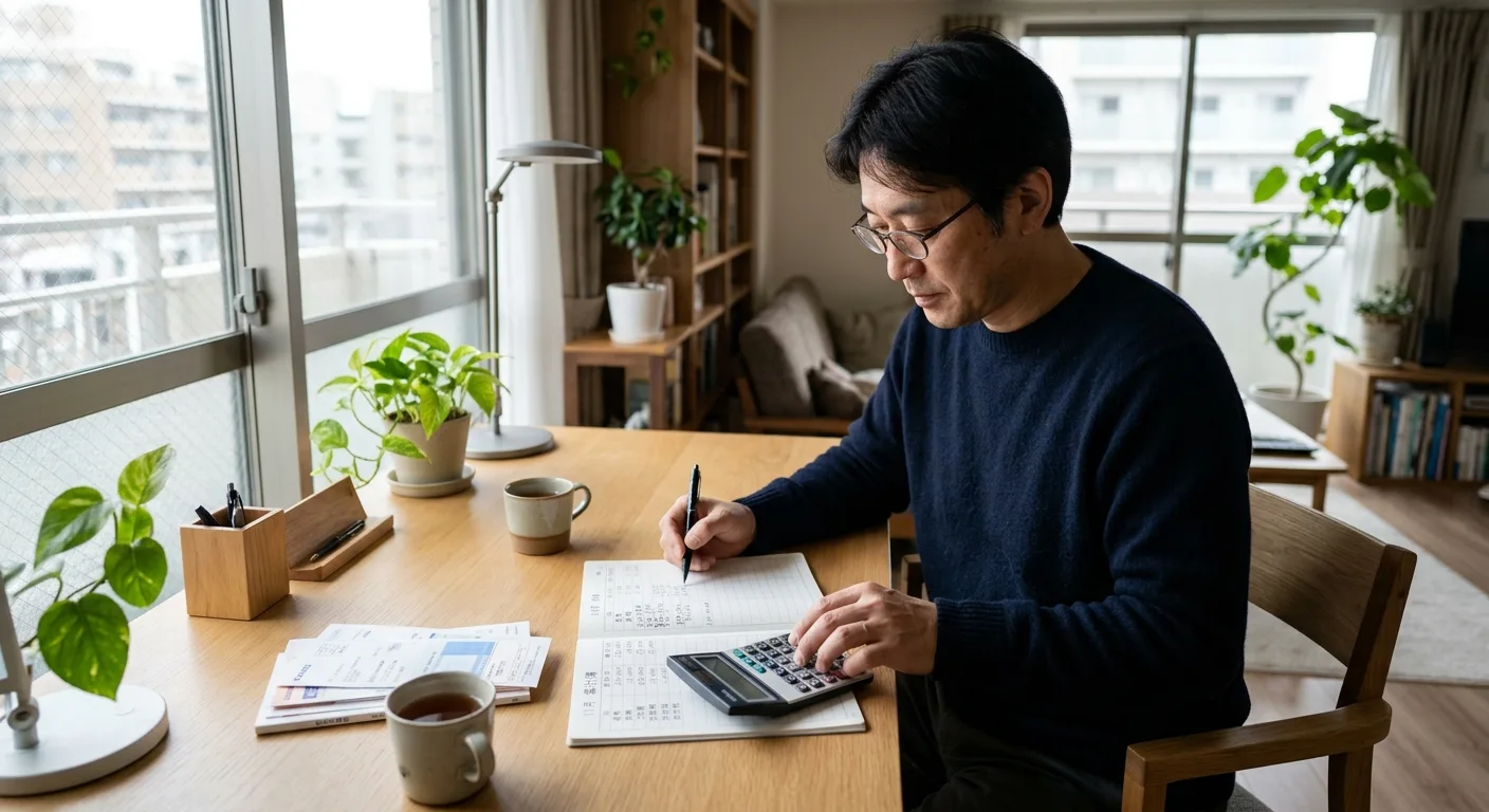 毎月の積立額を電卓で計算する